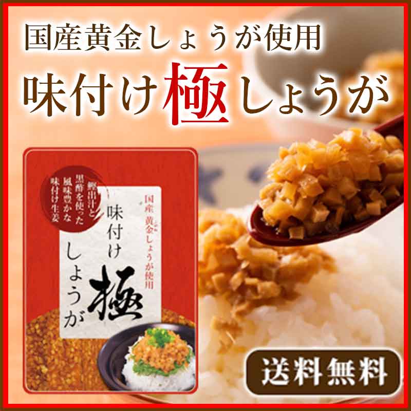 ご飯の友味付け極しょうが